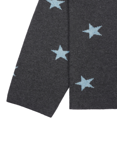 LARTIGENT（ラーティゼン）の「L19 STAR KNIT(GRAY)（ニット/セーター・レディース・その他・FREE）」の4枚目の写真