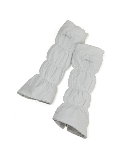 JUN&ROPE'(ジュンアンドロペ)の「中わたレッグウォーマー/撥水・防風(レッグウォーマー・レディース・ベージュ/ホワイト/ブラック・FREE)」の1枚目の写真