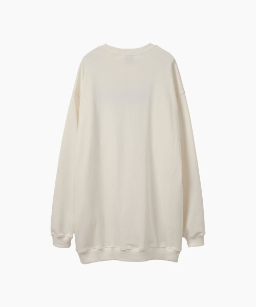 MENASOO（ミナス）の「WOMEN SLOGAN LOOSE-FIT DRESS_IVORY（ワンピース・レディース・アイボリー・F）」の6枚目の写真