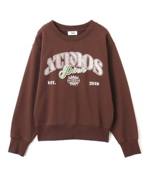 atmos pink College Logo Sweat shirt / アトモス ピンク カレッジ ロゴ スウェット シャツ