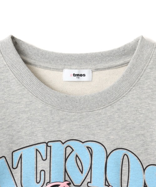 atmos pink（アトモスピンク）の「atmos pink College Logo Sweat shirt / アトモス ピンク カレッジ ロゴ スウェット シャツ（スウェット・レディース・バーガンディー/グレー/ブラウン・S/M）」の7枚目の写真
