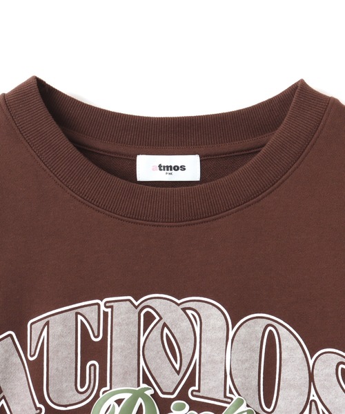 atmos pink（アトモスピンク）の「atmos pink College Logo Sweat shirt / アトモス ピンク カレッジ ロゴ スウェット シャツ（スウェット・レディース・バーガンディー/グレー/ブラウン・S/M）」の10枚目の写真