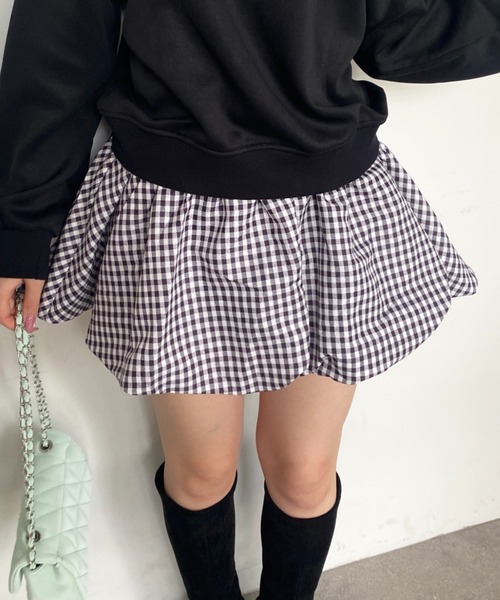 セール】【2026春夏新作】【インパン付】ウエストパンプキンバルーン