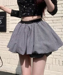 Mejoul（メジュール）の「【2026春夏新作】【インパン付・ウエストゴム】パンプキンバルーンミニスカート（スカート）」