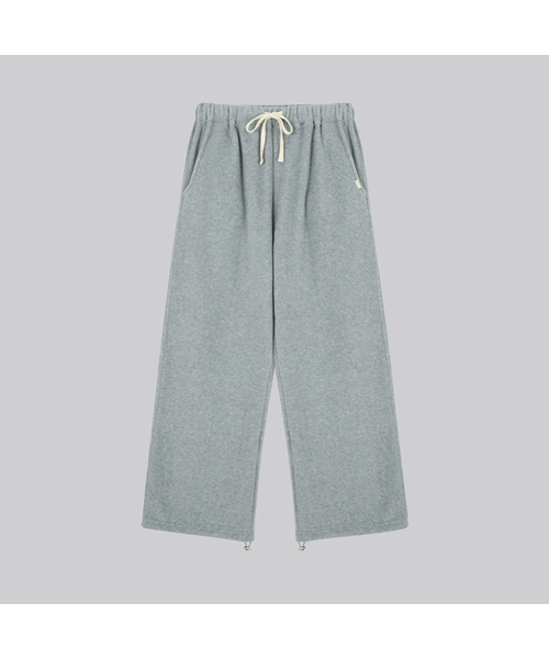 FRIVER07（フリバー07）の「Fleece jogger pants [FRFA02PT02]_Charcoal（スウェットパンツ・レディース・チャコール/ライトグレー・FREE）」の2枚目の写真