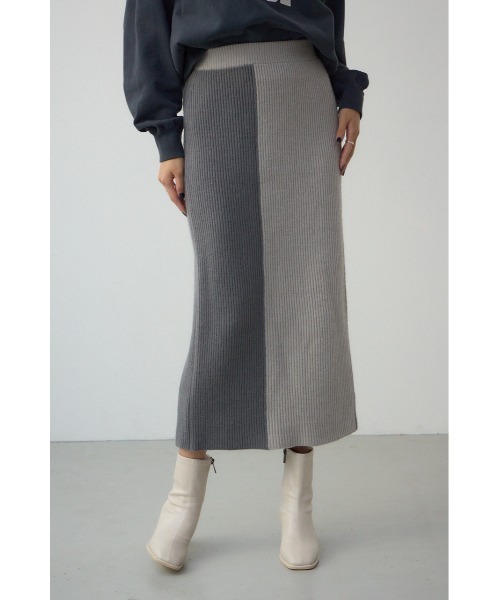 perverze グレーニットスカート perverze グレーニットスカート