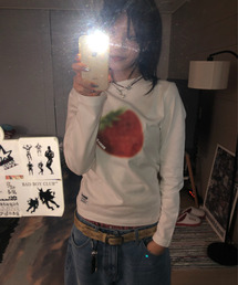 セミクロップBB長袖Tシャツ