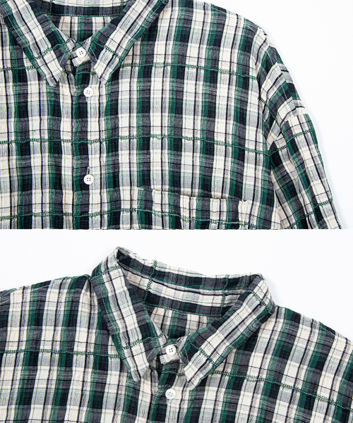ANYTIME LOREAK(エニタイムロレーク)の「Iris shirt-Green (RENEWAL)(シャツ/ブラウス・メンズ・その他・SMALL/MEDIUM/LARGE/X-LARGE)」の21枚目の写真