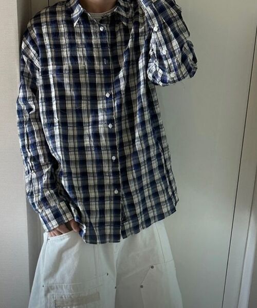 ANYTIME LOREAK(エニタイムロレーク)の「Iris shirt-Green (RENEWAL)(シャツ/ブラウス・メンズ・その他・SMALL/MEDIUM/LARGE/X-LARGE)」の13枚目の写真