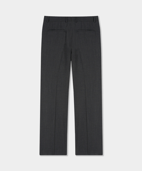 BIRBANTE(ビルバンテ)の「テイラードワンタックセットアップスラックス - チャコール(スラックス・メンズ・チャコール・SMALL/MEDIUM/LARGE/X-LARGE)」の2枚目の写真