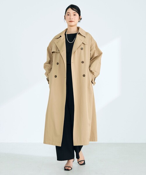 発売のたびに即完売する大人気アイテム】袖ボリュームトレンチコート