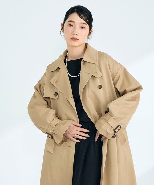 発売のたびに即完売する大人気アイテム】袖ボリュームトレンチコート