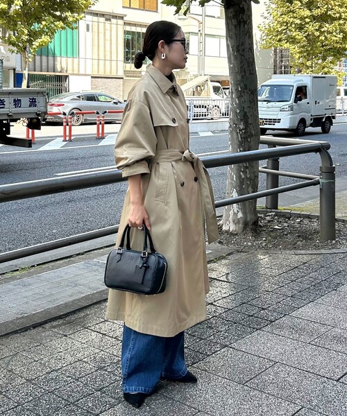 fredy emue（フレディエミュ）の「【発売のたびに即完売する大人気アイテム】袖ボリュームトレンチコート（トレンチコート・レディース・ベージュ・38/36）」の9枚目の写真