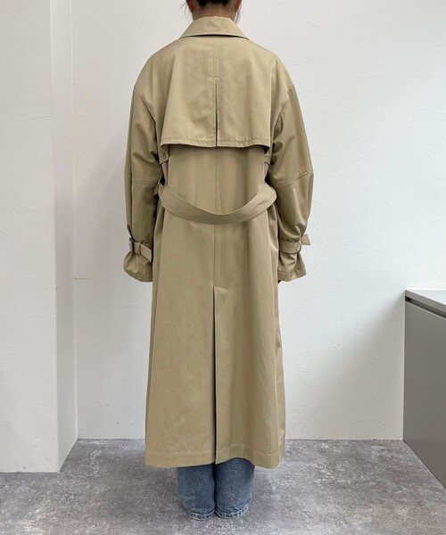 fredy emue（フレディエミュ）の「【発売のたびに即完売する大人気アイテム】袖ボリュームトレンチコート（トレンチコート・レディース・ベージュ・38/36）」の21枚目の写真