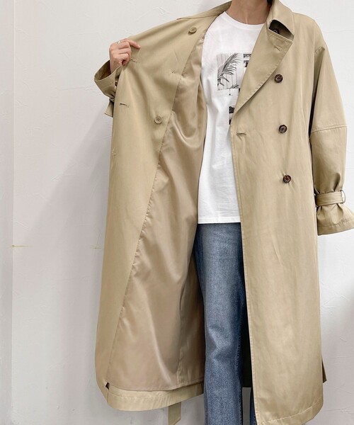 fredy emue（フレディエミュ）の「【発売のたびに即完売する大人気アイテム】袖ボリュームトレンチコート（トレンチコート・レディース・ベージュ・38/36）」の22枚目の写真