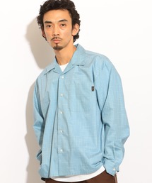 Sparkling Open Collar Shirt