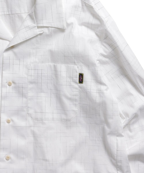 ROTAR（ローター）の「Sparkling Open Collar Shirt（シャツ/ブラウス・メンズ・サックスブルー/オフホワイト/グリーン・MEDIUM/LARGE/X-LARGE）」の8枚目の写真