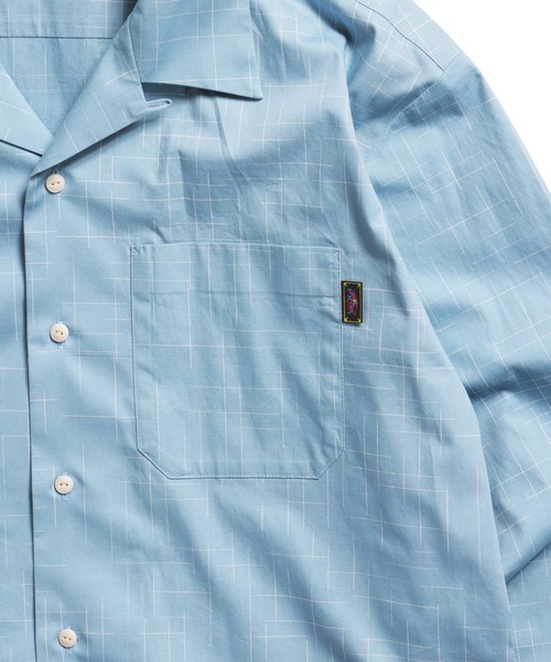 ROTAR（ローター）の「Sparkling Open Collar Shirt（シャツ/ブラウス・メンズ・サックスブルー/オフホワイト/グリーン・MEDIUM/LARGE/X-LARGE）」の10枚目の写真