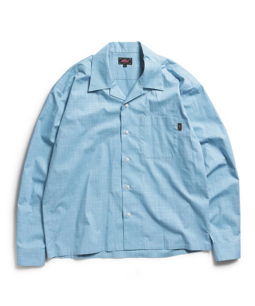 ROTAR（ローター）の「Sparkling Open Collar Shirt（シャツ/ブラウス・メンズ・サックスブルー/オフホワイト/グリーン・MEDIUM/LARGE/X-LARGE）」の6枚目の写真