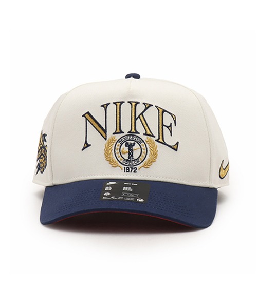 NIKE（ナイキ）の「NIKE U NK RISE CAP S CB AFRAME GFX / ナイキ ライズ キャップ S CB AFRAME GFX 【SP】（キャップ・メンズ・ブラック/アイボリー・M/L）」の8枚目の写真