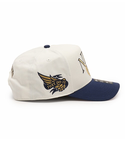 NIKE（ナイキ）の「NIKE U NK RISE CAP S CB AFRAME GFX / ナイキ ライズ キャップ S CB AFRAME GFX 【SP】（キャップ・メンズ・ブラック/アイボリー・M/L）」の9枚目の写真