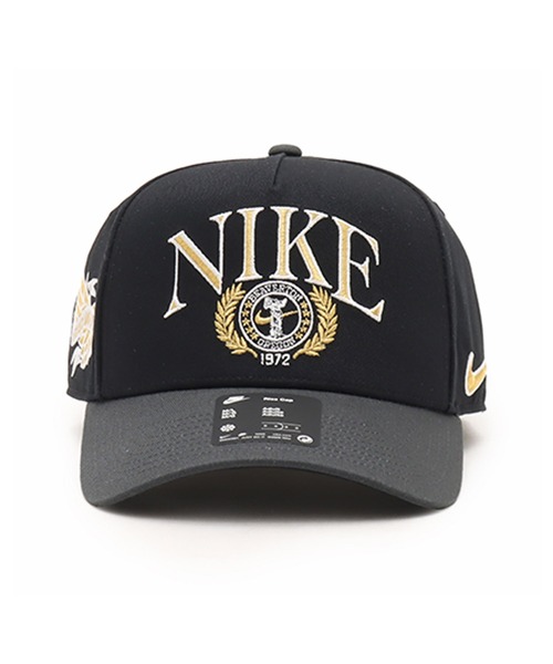 NIKE（ナイキ）の「NIKE U NK RISE CAP S CB AFRAME GFX / ナイキ ライズ キャップ S CB AFRAME GFX 【SP】（キャップ・メンズ・ブラック/アイボリー・M/L）」の3枚目の写真