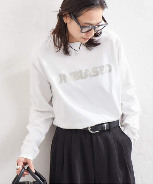 JOURNAL STANDARD(ジャーナルスタンダード)の「《追加2》UNBIASEDロングスリーブ Tシャツ(Tシャツ/カットソー・レディース・ホワイト/シルバー/ブラック系その他・FREE)」の18枚目の写真
