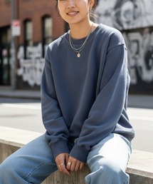 minius（ミニウス）の「【BTP SELECTION】ピグメント加工 無地スウェットシャツ ZOZO限定 ヴィンテージライク 古着風（スウェット）」