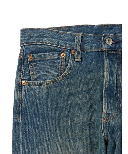 Levi's（リーバイス）の「Levi's/リーバイス 501(R) オリジナルジーンズ ミディアムインディゴ（デニムパンツ・メンズ・ダークインディゴブルー・W34 L32/W33 L32/W32 L32/W31 L32/W30 L32/W29 L32/W28 L32/W36 L32）」の5枚目の写真
