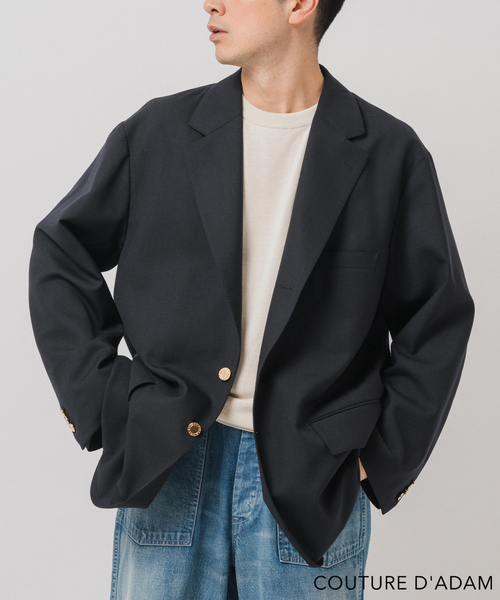 COUTURE D'ADAM (クチュール ド アダム) Big ジャケット Single Blazer
