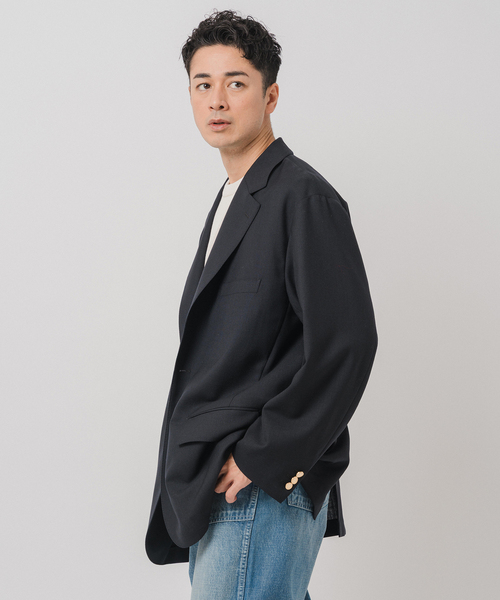 Couture d'adam（クチュールドアダム）の「COUTURE D’ADAM (クチュール ド アダム)  Big ジャケット Single Blazer（テーラードジャケット・メンズ・ネイビー・42/40）」の19枚目の写真