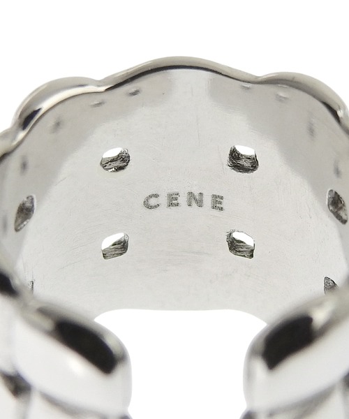 CENE（セネ）の「【CENE】セネ/ワイドメッシュリング（リング・レディース・シルバー/ゴールド・#13/#11/#9）」の7枚目の写真