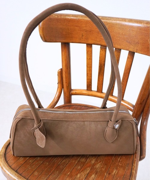 gossara（ゴサラ）の「スリムボストンショルダー（ショルダーバッグ・レディース・ブラウン/ベージュ・FREE）」の7枚目の写真