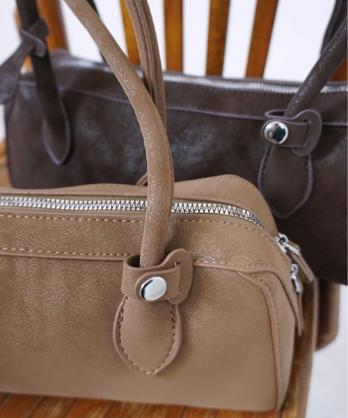 gossara（ゴサラ）の「スリムボストンショルダー（ショルダーバッグ・レディース・ブラウン/ベージュ・FREE）」の9枚目の写真
