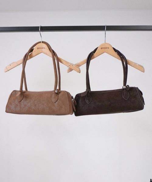 gossara（ゴサラ）の「スリムボストンショルダー（ショルダーバッグ・レディース・ブラウン/ベージュ・FREE）」の12枚目の写真