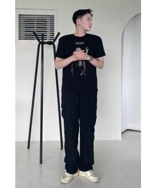 DEAR,ME（ディアミー）の「ストリングバンディングポケットパンツ[ブラック]（スウェットパンツ・レディース・その他・L/2XL/XL/S/M）」の13枚目の写真