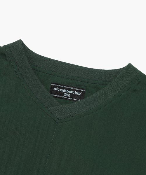 NICE GHOST CLUB(ナイスゴーストクラブ)の「3STAR PULLOVER JACKET_GREEN(NG2DSUB963A)(ナイロンジャケット・レディース・グリーン・S/M/L)」の3枚目の写真