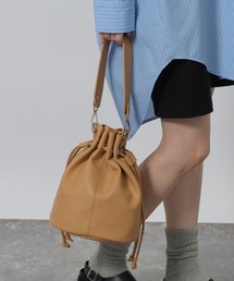 LAKOLE | 2WAYバケツ巾着バッグ / 645236(ショルダーバッグ)