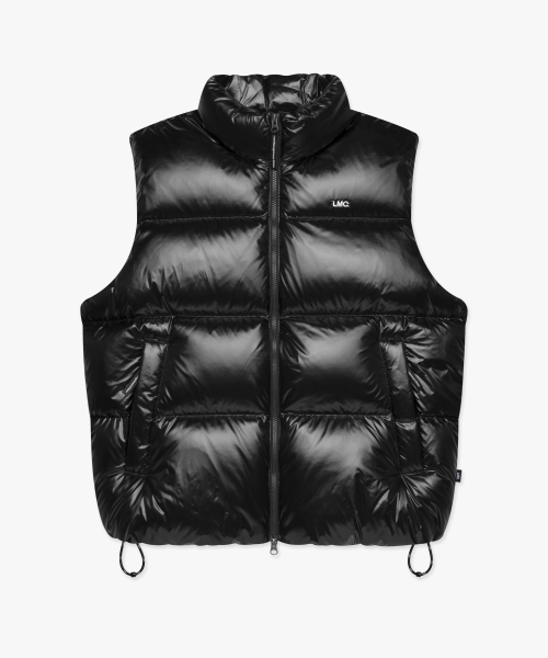 LMCの「OG GLOSSY PUFFER DUCK DOWN VEST black(ダウンベスト・レディース・その他・S/M/L/XL)」の2枚目の写真