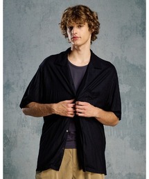 wjk（ダヴルジェイケイ）の「ex.comfy wool open collar shirt（シャツ/ブラウス）」