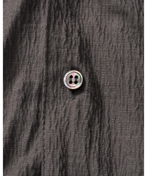 wjk（ダヴルジェイケイ）の「ex.comfy wool open collar shirt（シャツ/ブラウス・メンズ・グレー/ブラック・SMALL/MEDIUM/LARGE/X-LARGE）」の11枚目の写真
