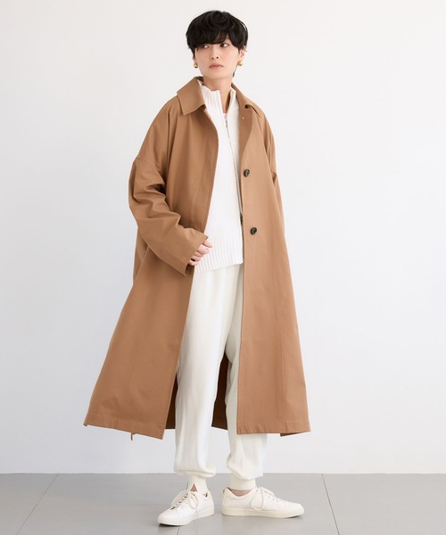 BARNYARDSTORM / ステンカラーテントコート【撥水】【JAPAN FABRIC