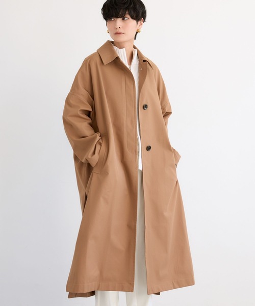 BARNYARDSTORM / ステンカラーテントコート【撥水】【JAPAN FABRIC