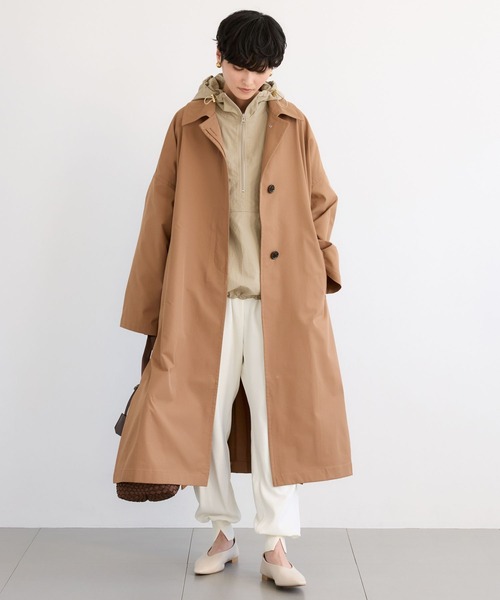 BARNYARDSTORM / ステンカラーテントコート【撥水】【JAPAN FABRIC