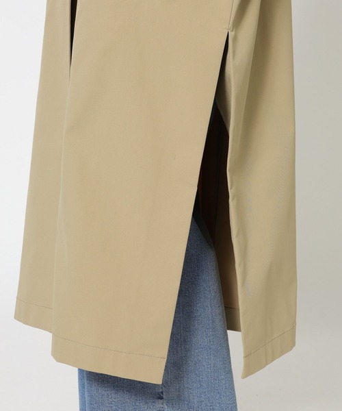 BARNYARDSTORM（バンヤードストーム）の「BARNYARDSTORM / ステンカラーテントコート【撥水】【JAPAN FABRIC】（ステンカラーコート・レディース・ベージュ/キャメル・1/0）」の6枚目の写真