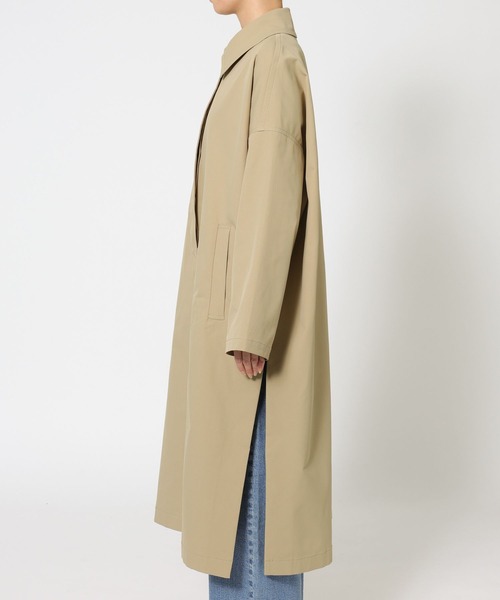 BARNYARDSTORM（バンヤードストーム）の「BARNYARDSTORM / ステンカラーテントコート【撥水】【JAPAN FABRIC】（ステンカラーコート・レディース・ベージュ/キャメル・1/0）」の17枚目の写真