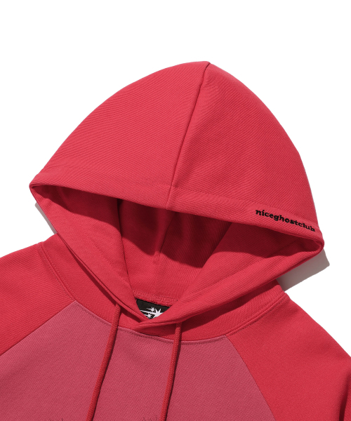 NICE GHOST CLUB(ナイスゴーストクラブ)の「SPRAY ANIME HOODIE_RED(NG2ESUM413A)(パーカー・レディース・レッド・M/S/L)」の3枚目の写真