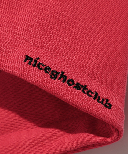 NICE GHOST CLUB(ナイスゴーストクラブ)の「SPRAY ANIME HOODIE_RED(NG2ESUM413A)(パーカー・レディース・レッド・M/S/L)」の4枚目の写真