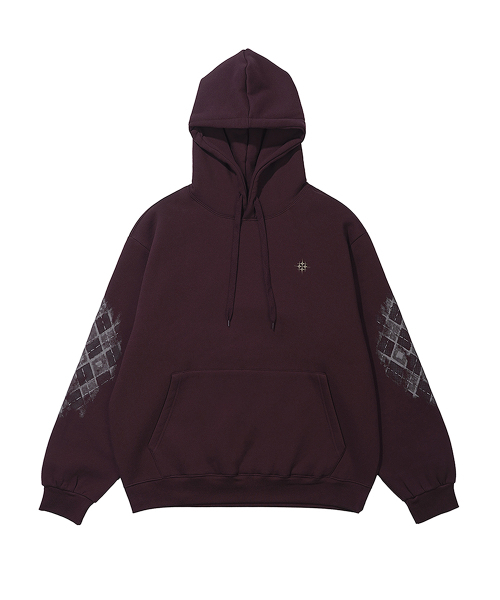 GAKKAI UNIONS(ガッカイユニオンズ)の「サイドチェックフードTバージンディ(パーカー・レディース・その他・S/M/L/XL)」の2枚目の写真