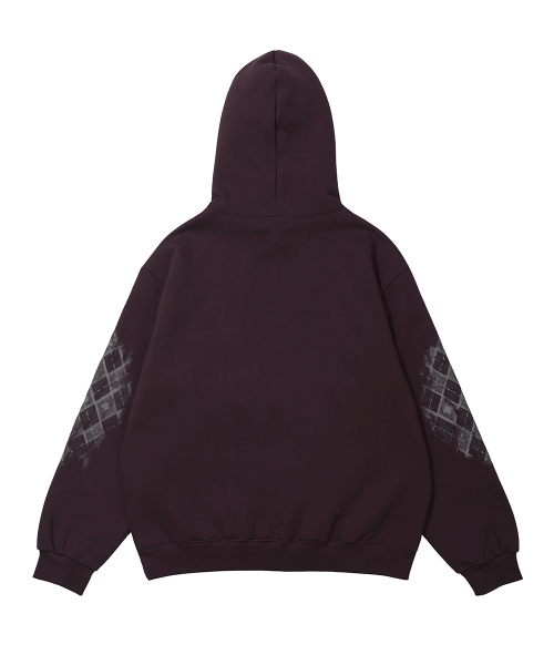 GAKKAI UNIONS(ガッカイユニオンズ)の「サイドチェックフードTバージンディ(パーカー・レディース・その他・S/M/L/XL)」の3枚目の写真